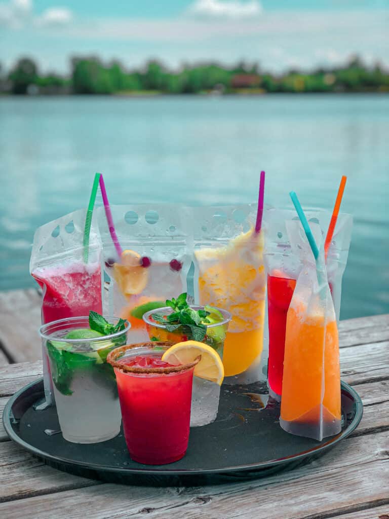 Plateau de cocktails