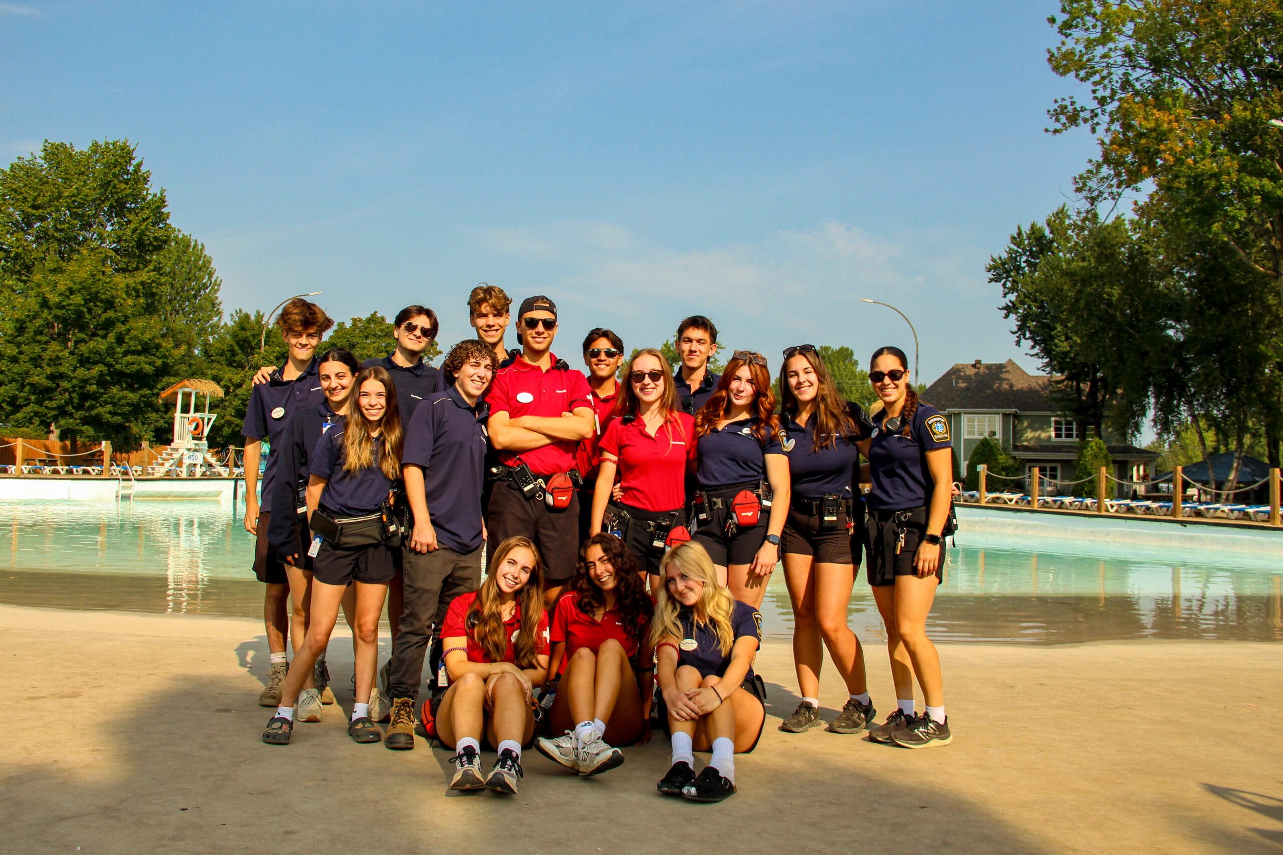 Photo de l'équipe de supervision