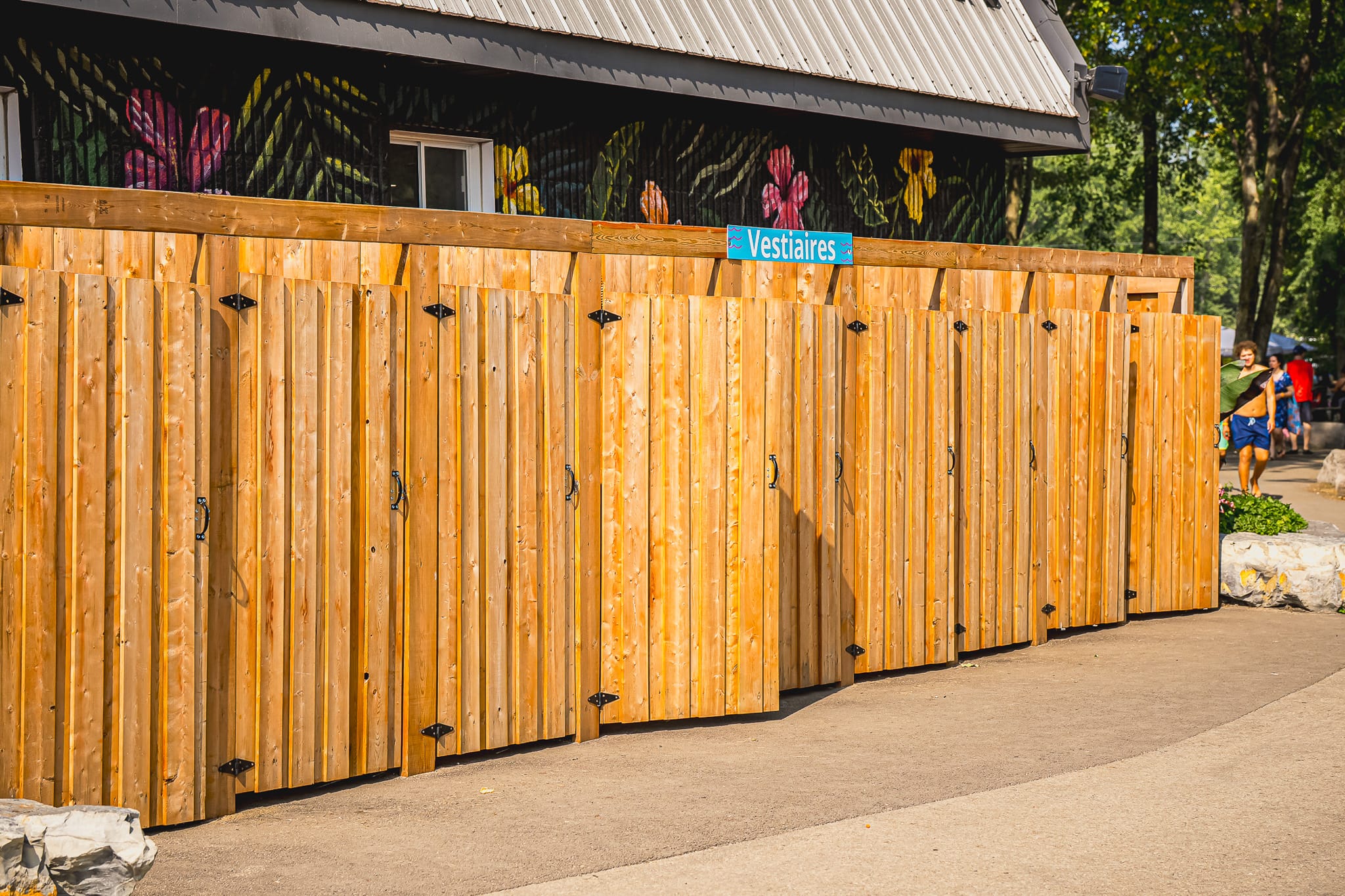 Vestiaires extérieurs