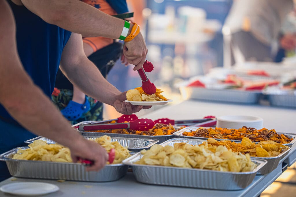 Buffet pour les groupes